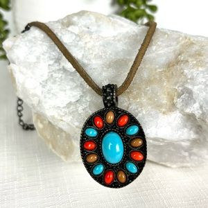 Southwestern Style Pendant Necklace